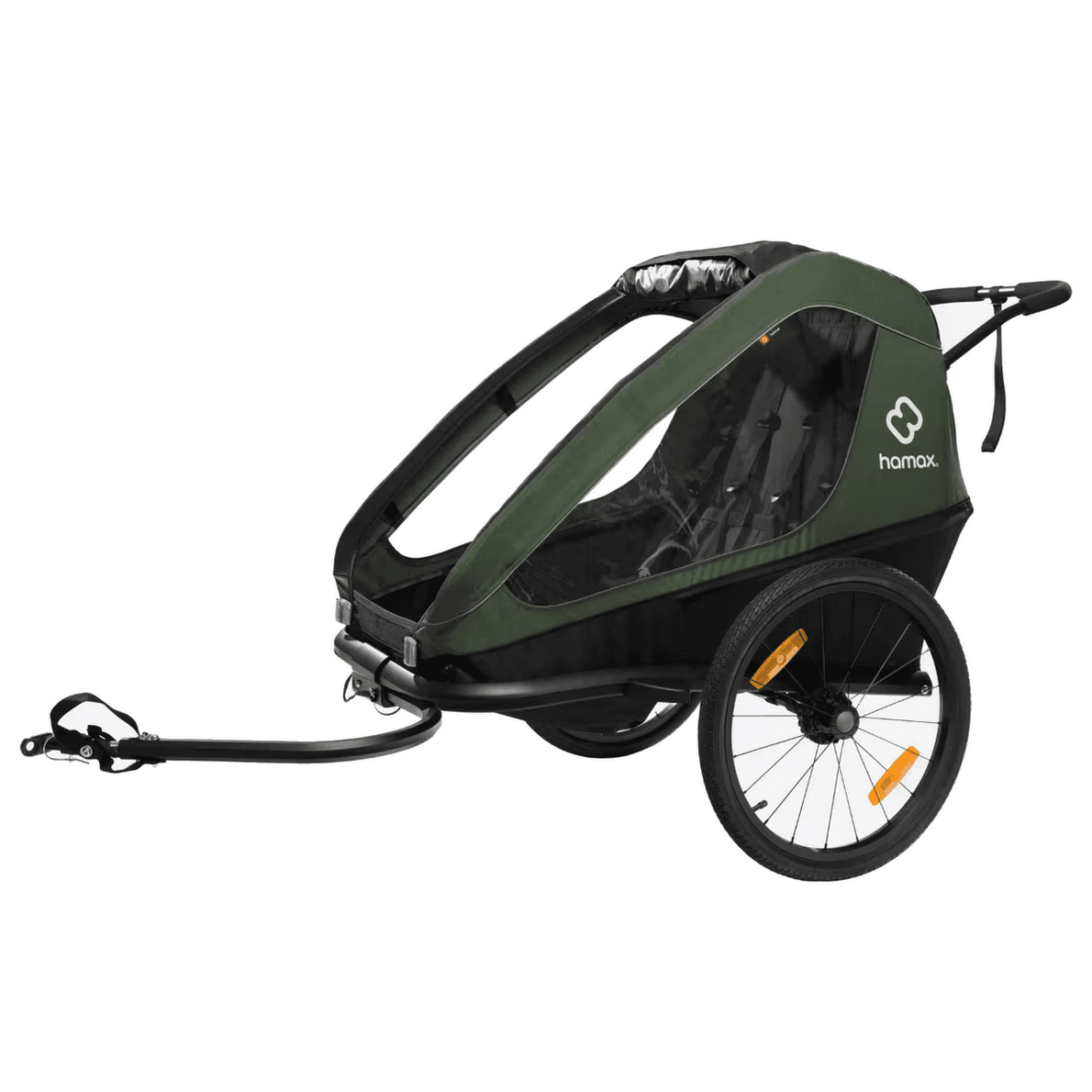 Vélo confort + remorque enfant Hamax - vue 1