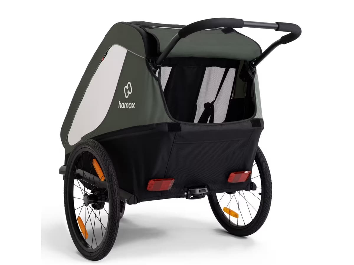 Vélo confort + remorque enfant Hamax - vue 3