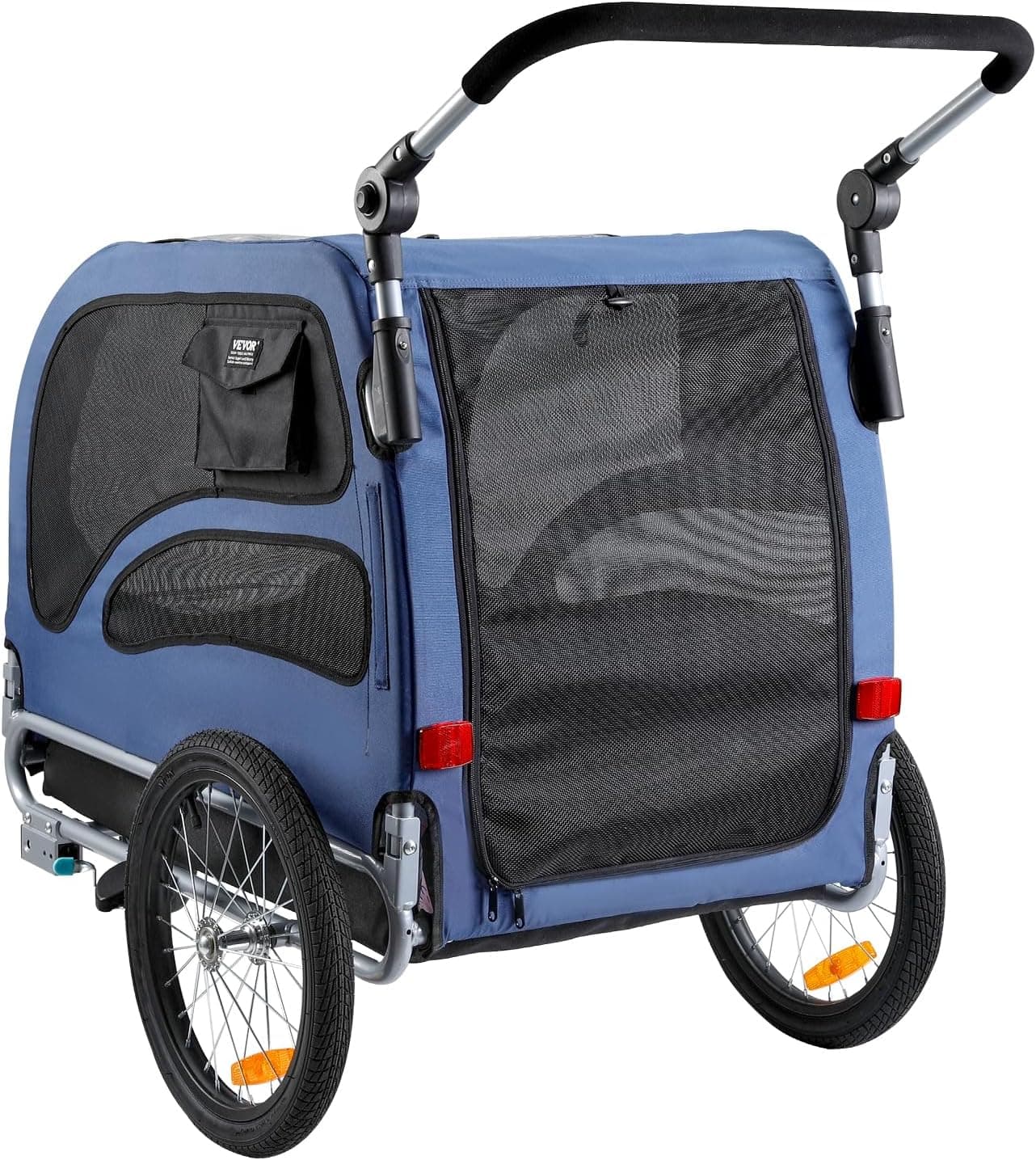 Vélo confort + remorque chien - vue 4